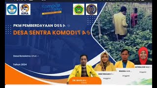 PKMPemberdayaan Desa Binaan  quotDesa Sentra Komoditas Hortikultura Strategisquot [upl. by Audly206]