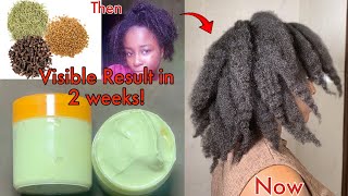 The most potent DIY hair butter for MASSIVE hair growth  Grow thicker and longer hair [upl. by Adiraf]