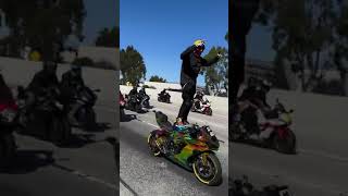 🏍️😈 motorcycle crazy love rainbow sportbike bikelife funny [upl. by Behlau]