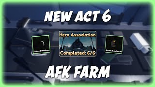 UPDATED Hero Association AFK FarmTinyTask Guide  Anime Last Stand [upl. by Norri]