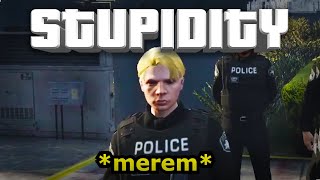 Interview Akademi LSPD  GTA V ROLEPLAY STUPIDITY INDONESIA exepolice executiverp [upl. by Montanez516]