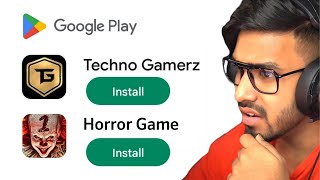 PLAYING THE WORST PLAYSTORE GAMES  TECHNO GAMERZ [upl. by Elem140]