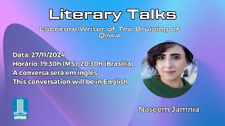 Literary Talks Writer  Naseem Jamnia USAIran [upl. by Aicrag]