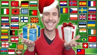 How To Say quotMERRY CHRISTMASquot In 46 Different Languages Part 1 [upl. by Okimat]