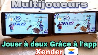 jouer en Multijoueur Grâce à lapplication Xender À Nimporte quel jeu PPSSPP FiFA 2223PES 2023 [upl. by Bohrer571]