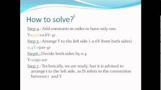 How to solve ISLM model [upl. by Orren]