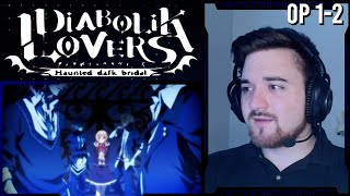 Bloody Romance  Diabolik Lovers  Opening 12  Reaction [upl. by Aleras]