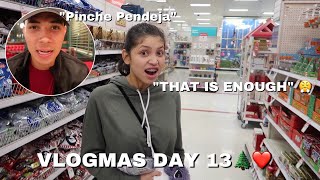 WE CANNOT STOP ARGUING  MY DAD IS BUILDING ME MY DREAM MAKEUP ROOM  VLOGMAS DAY 13 [upl. by Einon]