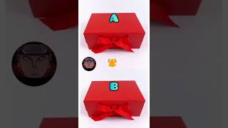 CHOOSE YOUR FAVORITE GIFT 🎁  GIFT GAME 🎮 gift shorts [upl. by Wilda]