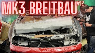 GOLF 3 BREITBAU 12  ES GEHT WEITER  ERSTEN SCHWELLER ANPASSEN [upl. by Anwahsal646]