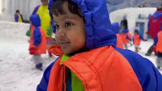 Snow kingdom HD Educational field trip  Season theme  Littlemillennium Porur Gardens school [upl. by Mccourt]