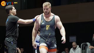 🤼 Wrestling  130kg GR  Vincent Graf Unterföhring vs Valentino Prelic Burghausen II [upl. by Noyart]