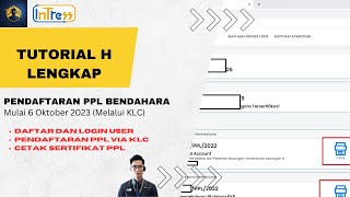 Tutorial Pendaftaran PPL Bendahara via KLC dan Cetak Sertifikat PPL Mulai 6 Oktober 2023 [upl. by Winnie734]