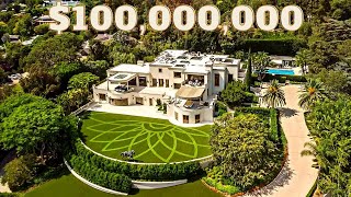 MOST EXPANSIVE Mansion in BEVERLY HILLS For Sale  1210 Benedict Canyon Dr  100000000 [upl. by Nyrem436]