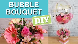 DIY Balloon Bubble Birthday Bouquet [upl. by Deibel878]