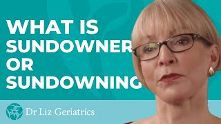 Dementia and Senior Care What is Sundowners Syndrome or Sundowning [upl. by Aicat952]