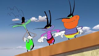 Oggy and the Cockroaches  Oggy and the mermaid S04E69 BEST CARTOON COLLECTION  New Episodes [upl. by Mccall]