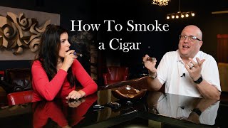 How to Smoke a Cigar [upl. by Dagney]