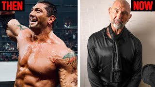 Why Does Batista Look Sick amp Lost All His Muscles 5 Saddest ExWWE Body Transformations In 2024 [upl. by Yecak]