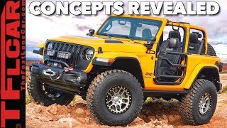 Breaking News Jeep Reveals 2018 Jeep Easter Safari Concepts in Detroit [upl. by Liebman605]