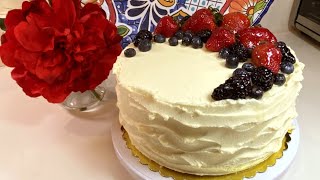 Berry Chantilly Cake 💝 Happy Mothers Day 💝  BIWJ [upl. by Anawik]