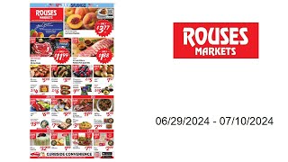 Rouses Markets Weekly Ad US  06292024  07102024 [upl. by Kajdan121]