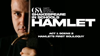 Hamlet Act 1 Scene 2  Hamlets first soliloquy [upl. by Arfihs]