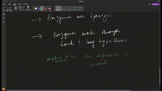 IGCSE BIOLOGY  CHARACTERISTICS OF ENZYMES [upl. by Garibull245]