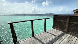 Jacuzzi Water Villas Room Tour  Vilamendhoo Island Resort amp Spa [upl. by Samford]