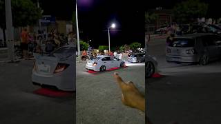 Encontro de carros rebaixados 😼rebaixados carros encontro civic g9 overtuning [upl. by Aynwat]