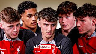 ‘I owe Klopp everything’  Liverpool Academy lads reflect on a special few weeks 🔴✨ [upl. by Kerrill]