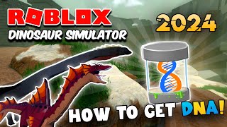 Roblox Dinosaur Simulator  How to Get DNA Fast in 2024 [upl. by Janis892]