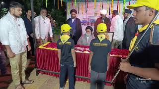 Guard of honour Baqiyatullah scout Behisht e Zehra Qabristan Mira Road [upl. by Naitirb580]