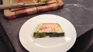 Terrine de Saumon aux poireaux Cuisine par Cedric et Seb [upl. by Cila]