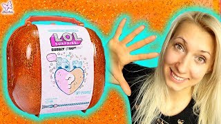 Marivobox 50  BUBBLY LOL SURPRISE GOLD  MEGA BĄBELKI  Unboxing po polsku z laleczkami i kulami [upl. by Ehcrop]