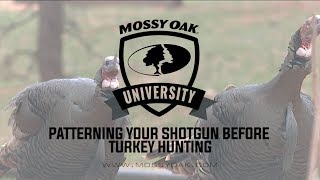 Patterning a Shotgun for Turkey Hunting [upl. by Frey]