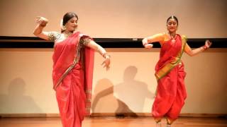 Pinga Dance Performance by Chandrakala and Kathyayini [upl. by Fihsak]