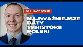 Najważniejsze daty w historii Polski Historia WOS powtórka przed maturą KEY DATES [upl. by Kuo]