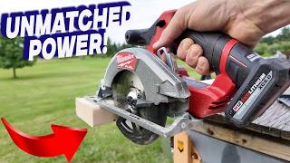 Testing the Gen 2 Milwaukee M12 FUEL 538” Circular Saw  25 More Power amp Runtime [upl. by Avek625]