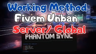 FIVEM UNBAN METHOD  SPOOFER FIVEM  GLOBAL  CFX  SERVER  2024 UPDATED [upl. by Shermy]