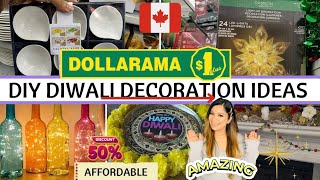 DIY Diwali Decoration Finds At Dollarama Dollar Store Canada dollarama dollaramafinds diwalidecor [upl. by Rame914]