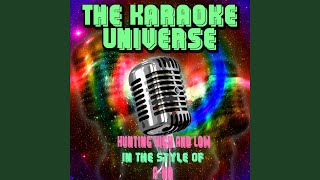 Hunting High and Low Karaoke Version In the Style of AHa [upl. by Siari782]