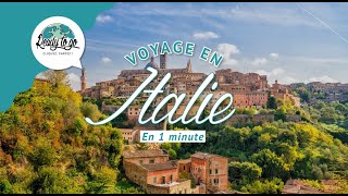 Voyage en Italie en 1 min [upl. by Devaney]