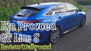 Kia Proceed GT Line S ReviewNew Kia ProceedKia Proceed WalkroundNew CarsKiaEstateShootingbrake [upl. by Nivej142]