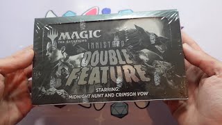 Whats Inside a Booster Box of Innistrad Double Feature  Magic the Gathering [upl. by Latyrc]