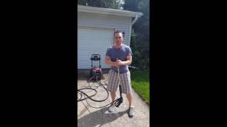 Briggs amp Stratton POWERflow Gas Pressure Washer DEMO [upl. by Aenil309]