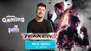 Tekken 8 Πόσα knock out έβγαλε ο Ner0  Twitch Stream ft WLGTV [upl. by Yentruok]