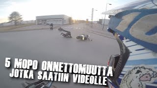 5 MOPOONNETTOMUUTTA JOTKA SAATIIN VIDEOLLE [upl. by Kester]