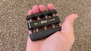 PROHANDS Gripmaster Hand Exerciser Finger Exerciser Review [upl. by Rap68]