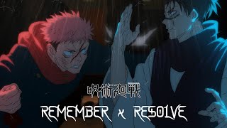 REMEMBER my RESOLVE  Jujutsu Kaisen Season 2 OST [upl. by Aninat]